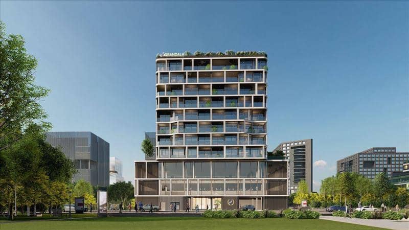 New residence Grandala with a swimming pool and a club in Al Satwa area, in the heart of Dubai, UAE — photo 3