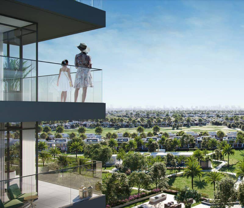 490 new flats in residential complex Greenside Residence in Dubai Hills Estate — photo 2