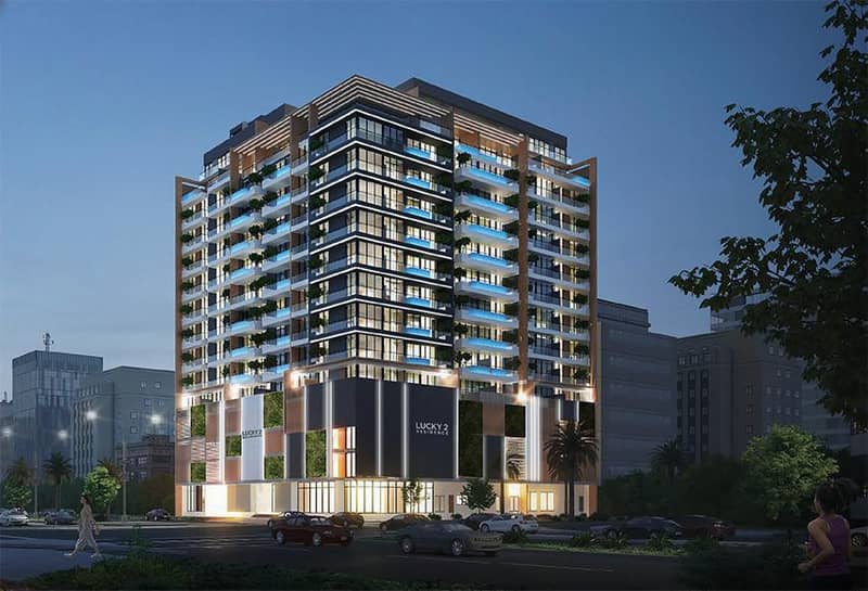 145 new flats in residential complex Lucky Royale Residence in Jumeirah Village Circle (JVC) — photo 2