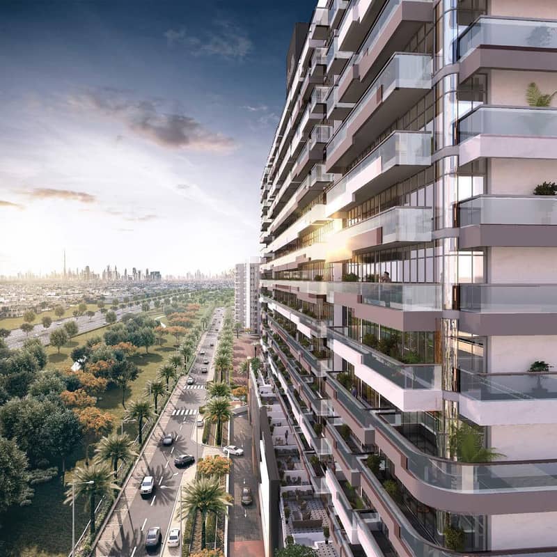 431 new flats in residential complex Azizi Grand in Dubai Sports City — photo 2