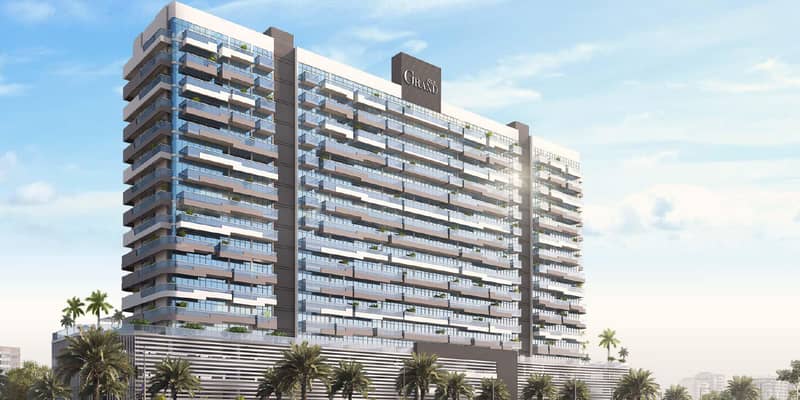 431 new flats in residential complex Azizi Grand in Dubai Sports City — photo 3