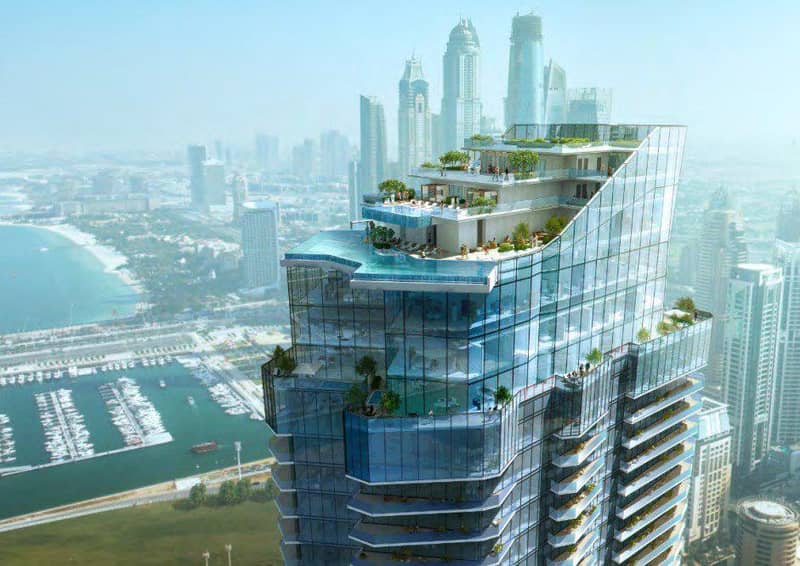 400 new flats in residential complex Habtoor Grande Residence in Dubai Marina — photo 2