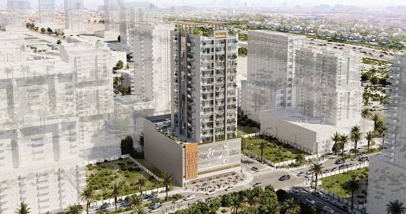 148 новых квартир в ЖК Park Boulevard в Jumeirah Village Circle — фото 2