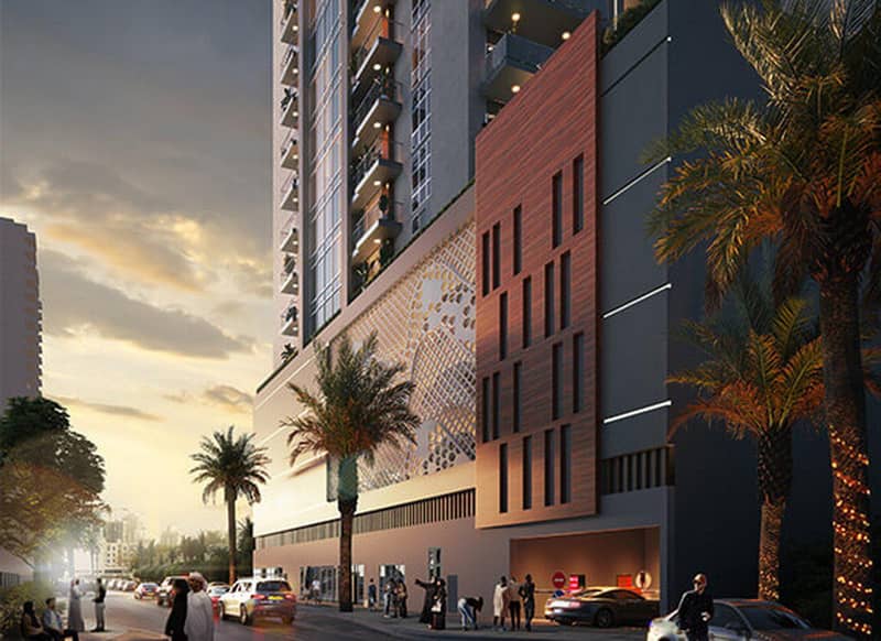 148 new flats in residential complex Park Boulevard in Jumeirah Village Circle (JVC) — photo 4