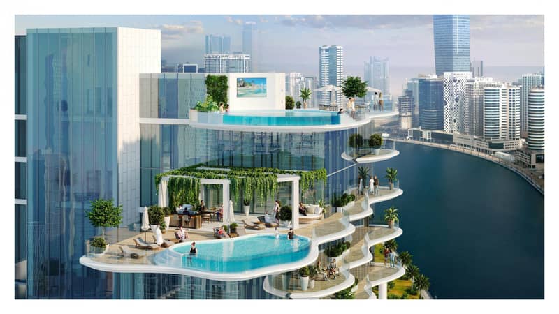 400 новых квартир в ЖК Chic Tower в Business Bay — фото 3