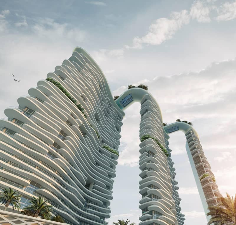 1500 new objects in residential complex Damac Bay in Dubai International Marine Club — photo 3