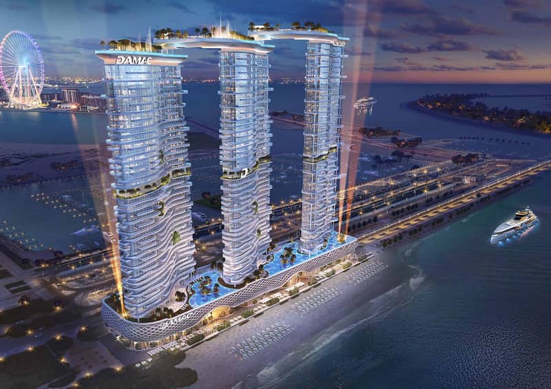 1500 new objects in residential complex Damac Bay in Dubai International Marine Club — photo 4