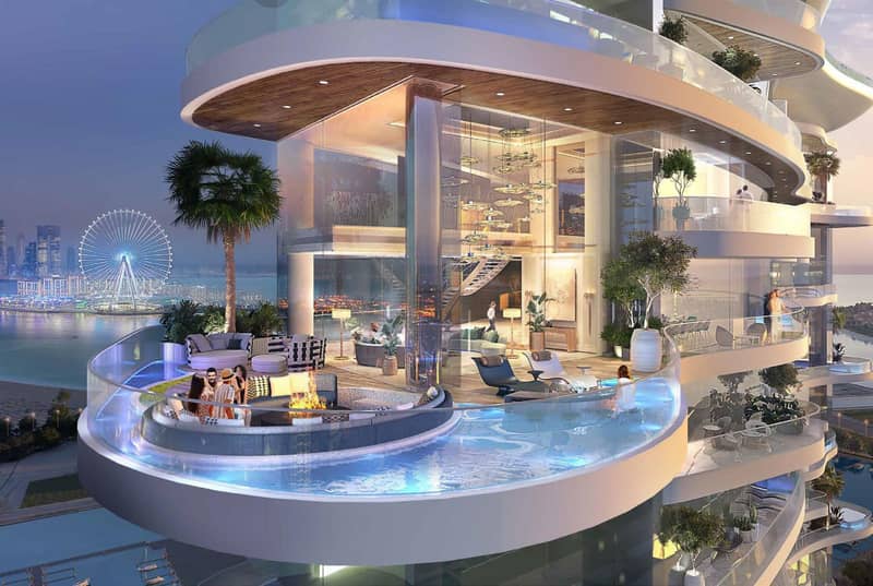 1500 new objects in residential complex Damac Bay in Dubai International Marine Club — photo 5