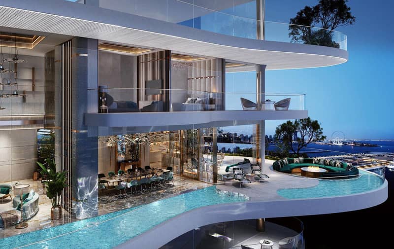 1500 new objects in residential complex Damac Bay in Dubai International Marine Club — photo 7