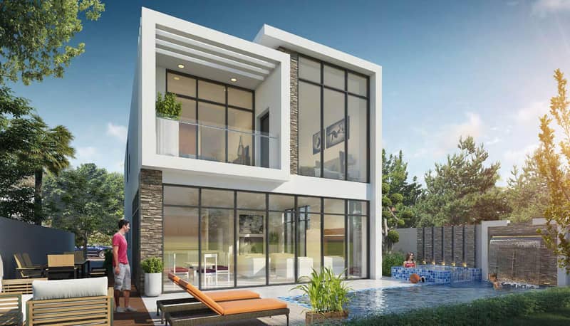 180 new villas in residential complex Bel Air Phase 2 in DAMAC Hills — photo 2