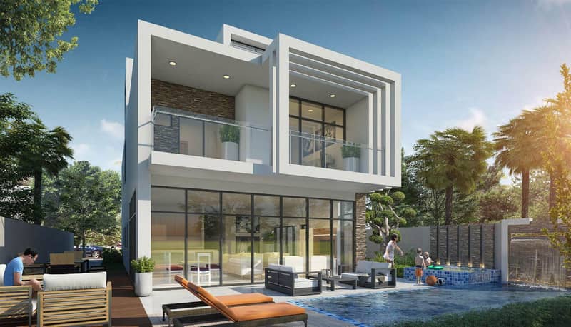 180 new villas in residential complex Bel Air Phase 2 in DAMAC Hills — photo 3