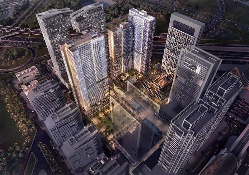 600 new flats in residential complex Park Views Residences A in Za'abeel 2 — photo 5