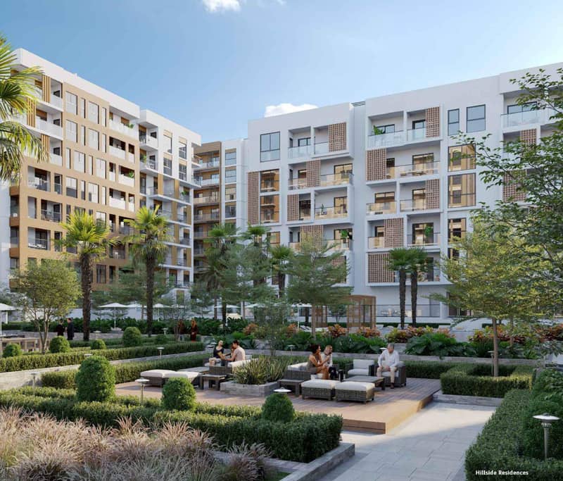 55 new flats in residential complex Hillside Residences 3 in Jebel Ali — photo 4