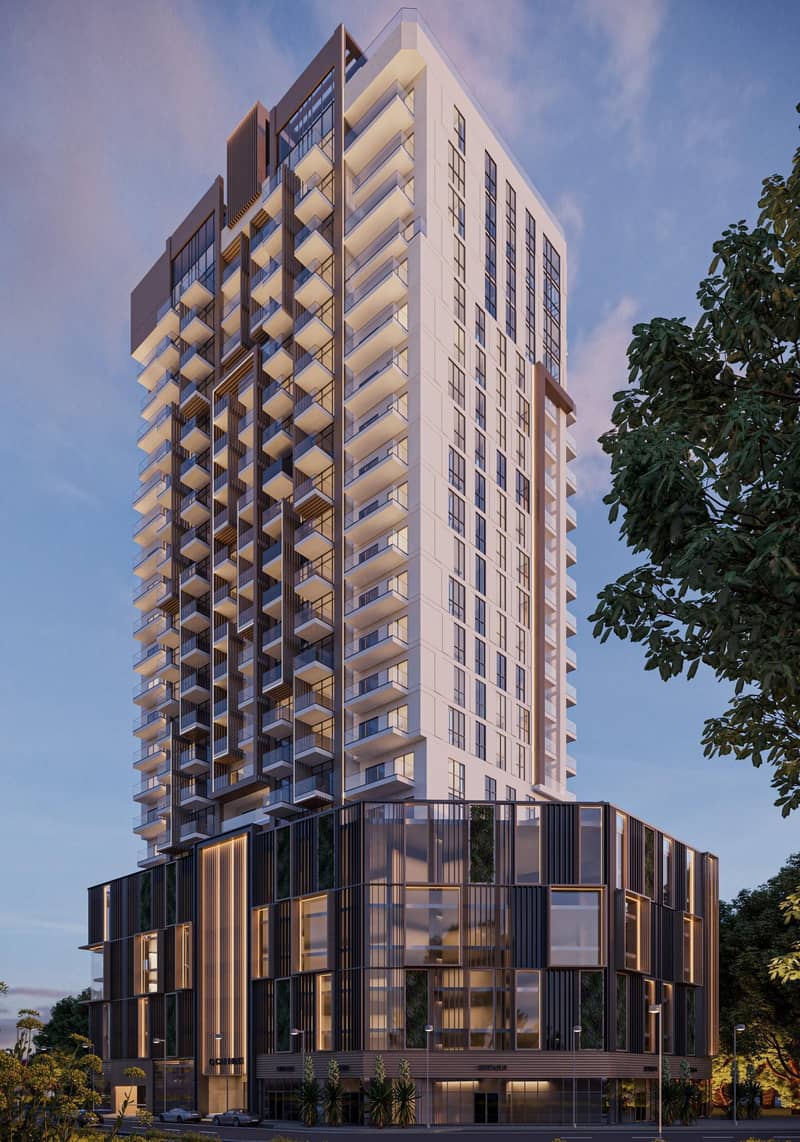 220 new flats in residential complex Q Gardens Lofts in Jumeirah Village Circle (JVC) — photo 6