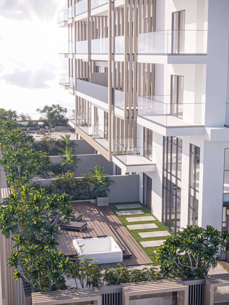 220 new flats in residential complex Q Gardens Lofts in Jumeirah Village Circle (JVC) — photo 9