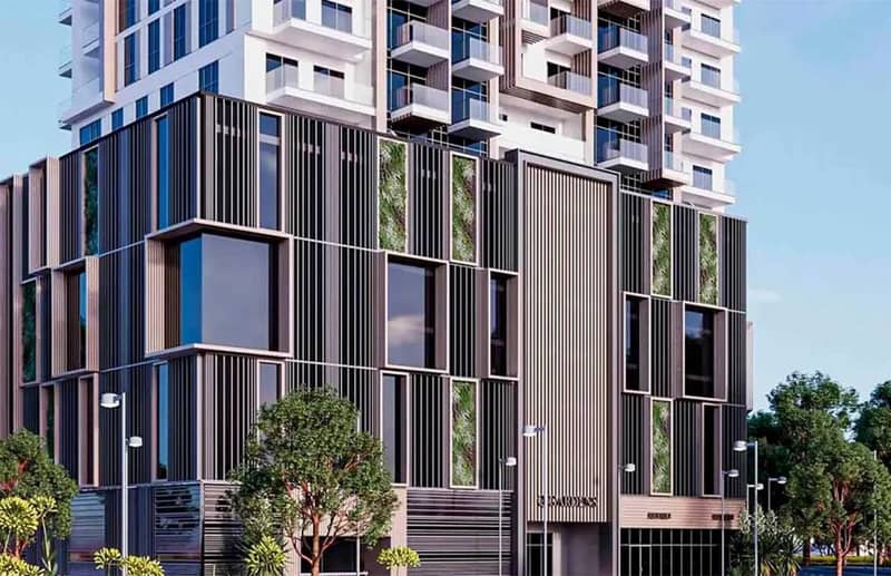 220 new flats in residential complex Q Gardens Lofts in Jumeirah Village Circle (JVC) — photo 4