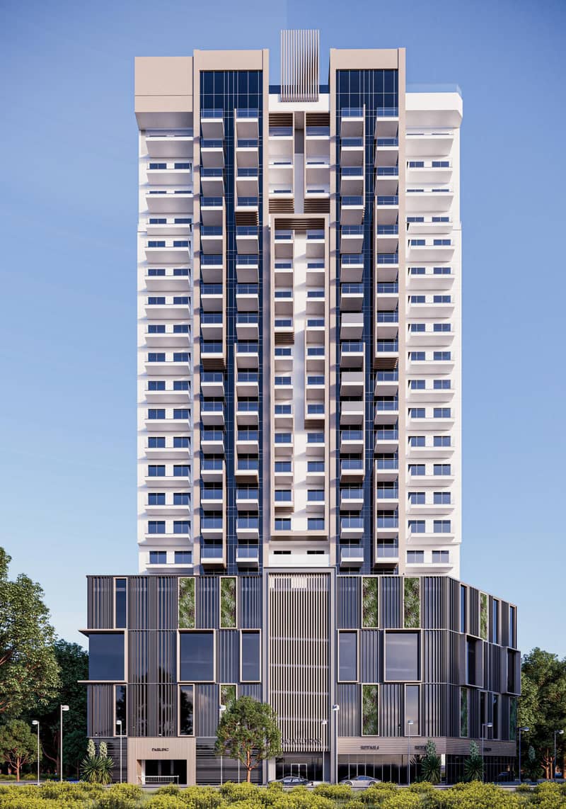 220 new flats in residential complex Q Gardens Lofts in Jumeirah Village Circle (JVC) — photo 3