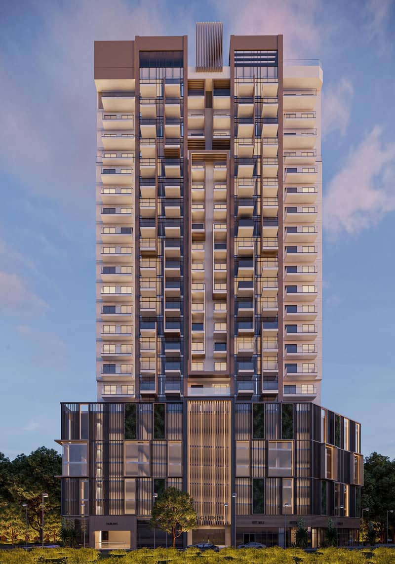 220 new flats in residential complex Q Gardens Lofts in Jumeirah Village Circle (JVC) — photo 7