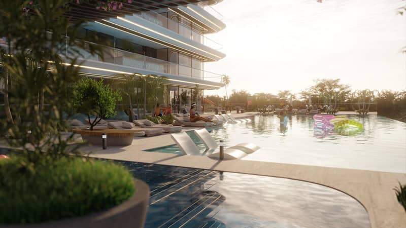 184 new flats in residential complex Samana Golf Views in Dubai Sports City — photo 10
