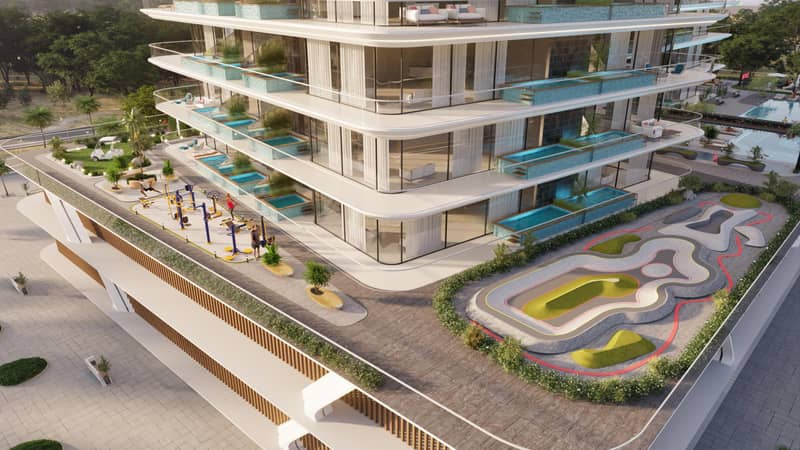 184 new flats in residential complex Samana Golf Views in Dubai Sports City — photo 9