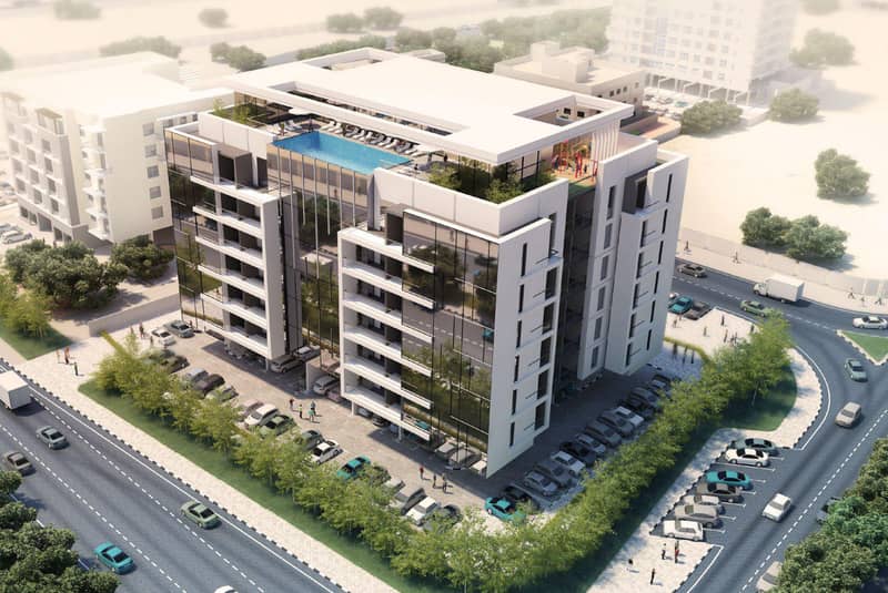 72 new flats in residential complex Cresswell Residences in Dubai South — photo 2