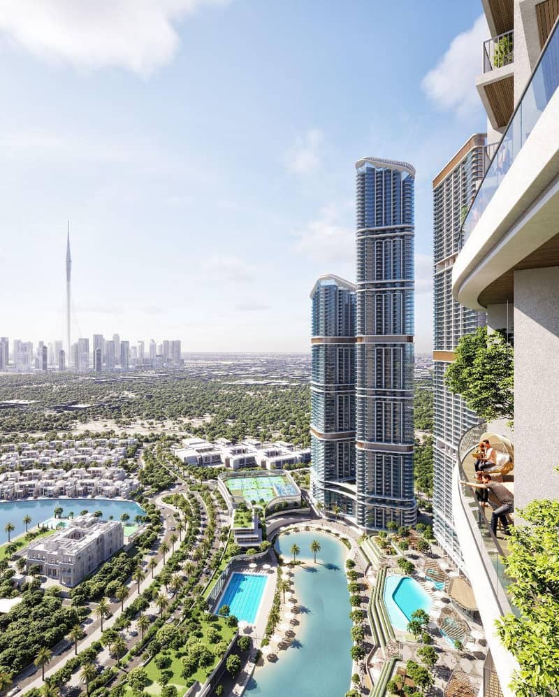 600 новых квартир в ЖК 310 Riverside Crescent в Nad Al Sheba 1 — фото 5