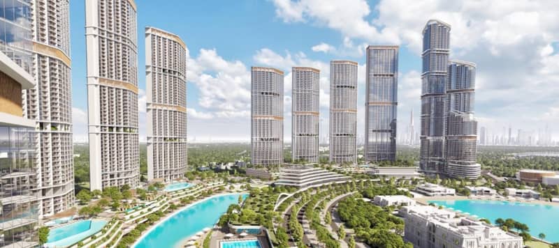 500 new flats in residential complex 320 Riverside Crescent in Nad Al Sheba 1 — photo 3