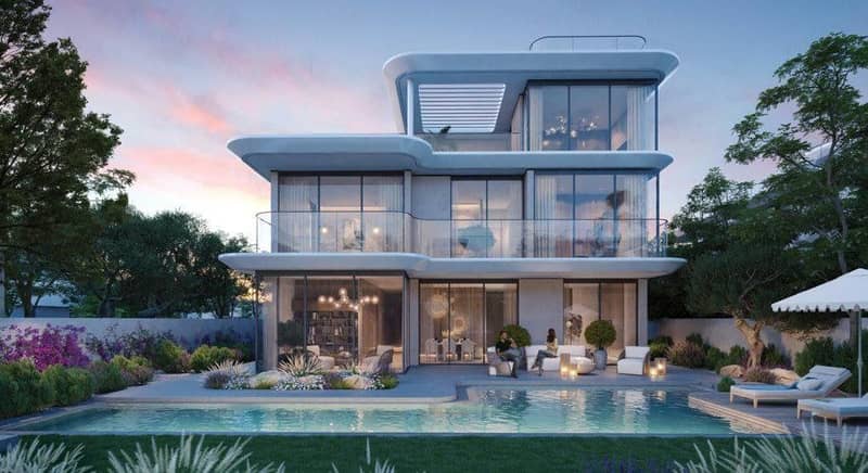 87 new villas in residential complex Park Gate in Dubai Hills Estate — photo 2