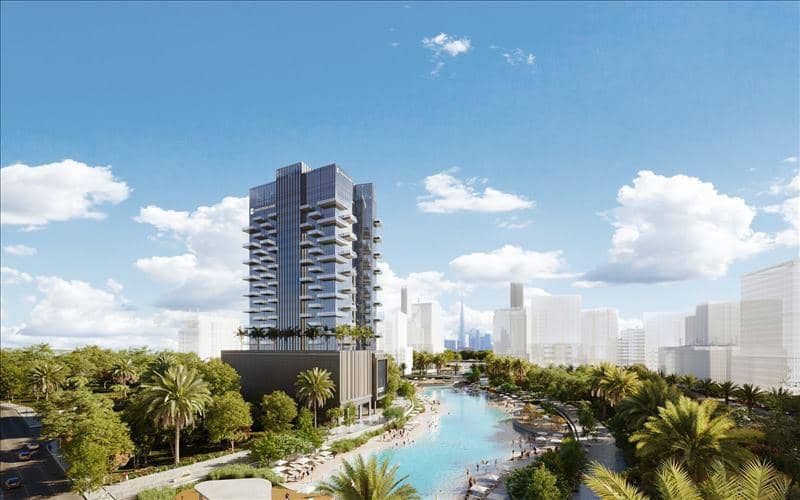New Meydan Horizon Residence with lagoons and beaches, Nad Al Sheba 1, Dubai, UAE — photo 15