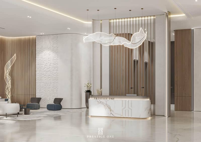 New high-rise The Place Residence close to golf clubs, Dubai Sports City, Dubai, UAE — photo 17