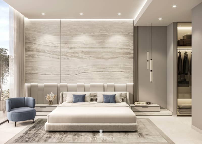 New high-rise The Place Residence close to golf clubs, Dubai Sports City, Dubai, UAE — photo 15