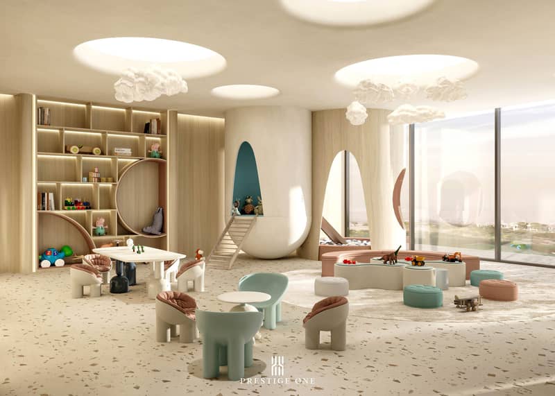 New high-rise The Place Residence close to golf clubs, Dubai Sports City, Dubai, UAE — photo 26