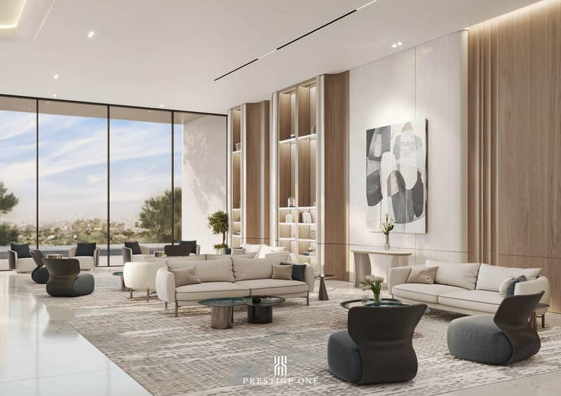 New high-rise The Place Residence close to golf clubs, Dubai Sports City, Dubai, UAE — photo 18