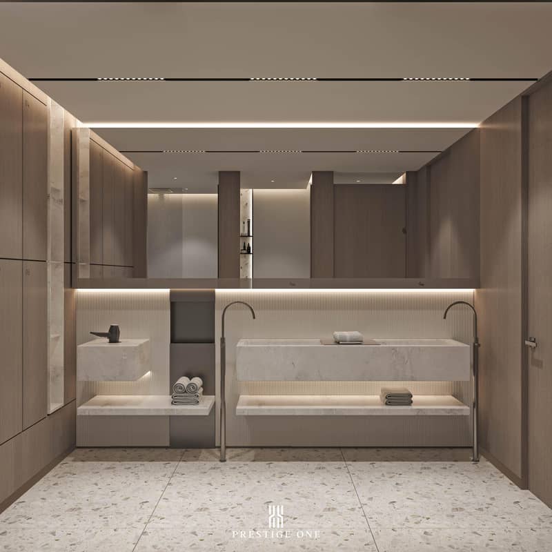 New high-rise The Place Residence close to golf clubs, Dubai Sports City, Dubai, UAE — photo 27
