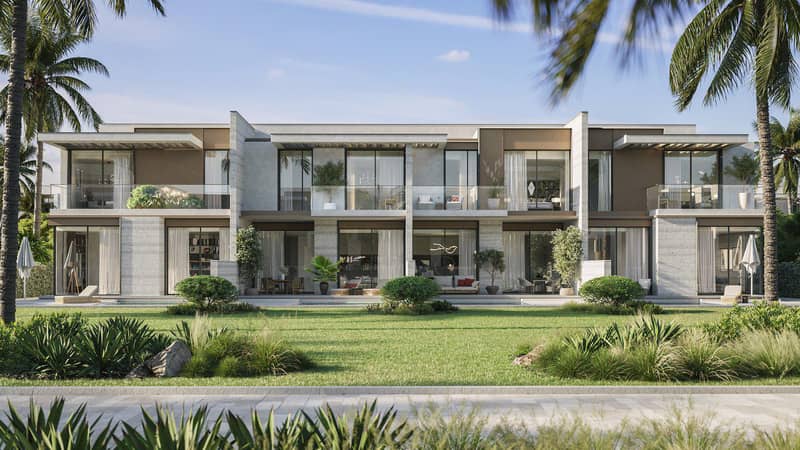 Новый комплекс вилл и таунхаусов у воды Bay Villas с пляжем и причалом для яхт, Dubai Islands, Дубай, ОАЭ — фото 13
