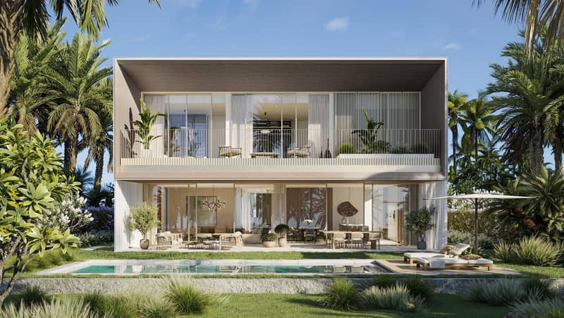 Новый комплекс вилл и таунхаусов у воды Bay Villas с пляжем и причалом для яхт, Dubai Islands, Дубай, ОАЭ — фото 9