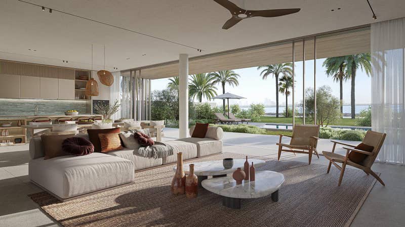 Новый комплекс вилл и таунхаусов у воды Bay Villas с пляжем и причалом для яхт, Dubai Islands, Дубай, ОАЭ — фото 2