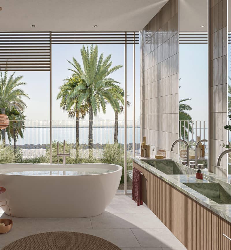 Новый комплекс вилл и таунхаусов у воды Bay Villas с пляжем и причалом для яхт, Dubai Islands, Дубай, ОАЭ — фото 7