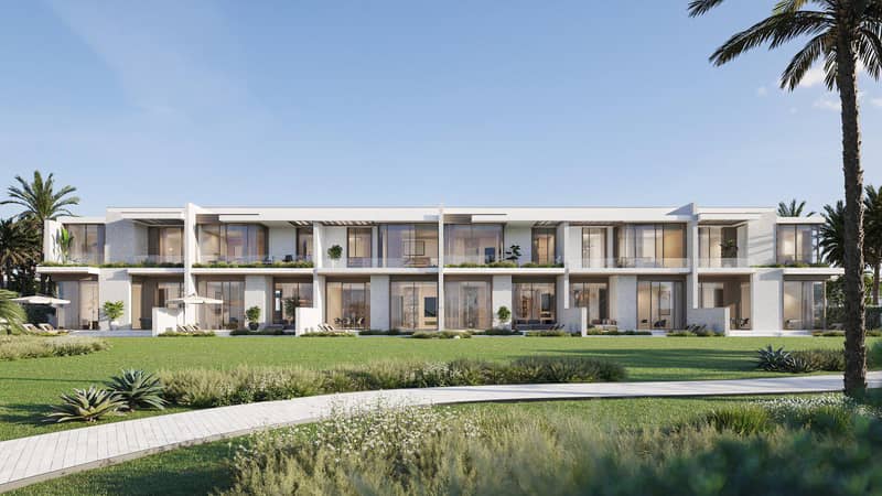Новый комплекс вилл и таунхаусов у воды Bay Villas с пляжем и причалом для яхт, Dubai Islands, Дубай, ОАЭ — фото 14