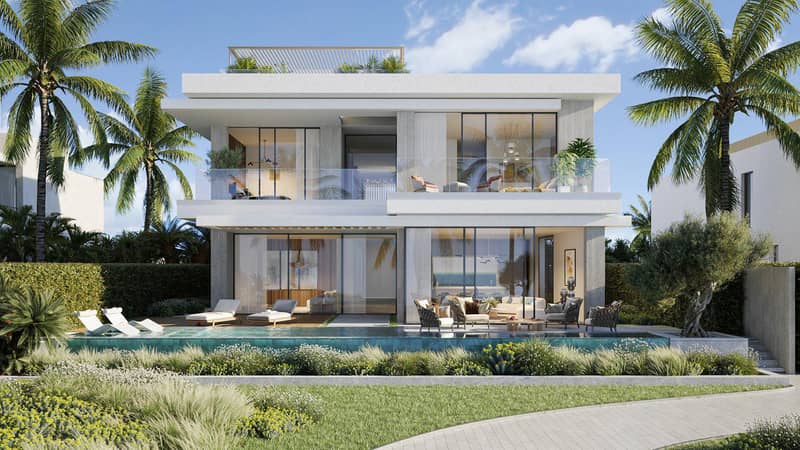 Новый комплекс вилл и таунхаусов у воды Bay Villas с пляжем и причалом для яхт, Dubai Islands, Дубай, ОАЭ — фото 10