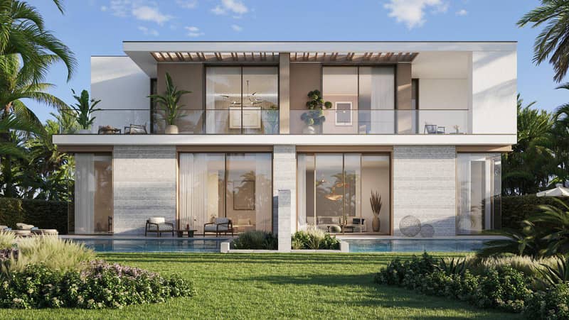 Новый комплекс вилл и таунхаусов у воды Bay Villas с пляжем и причалом для яхт, Dubai Islands, Дубай, ОАЭ — фото 12