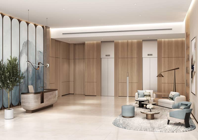 Новая малоэтажная резиденция Roma Residences by JRP с бассейнами рядом с основными автомагистралями, JVC, Дубай, ОАЭ — фото 10