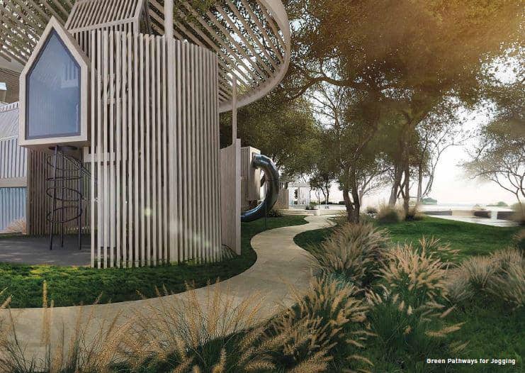 Новая резиденция Sonate Residence с бассейнами, зоной отдыха и коворкингом, JVT, Дубай, ОАЭ — фото 4