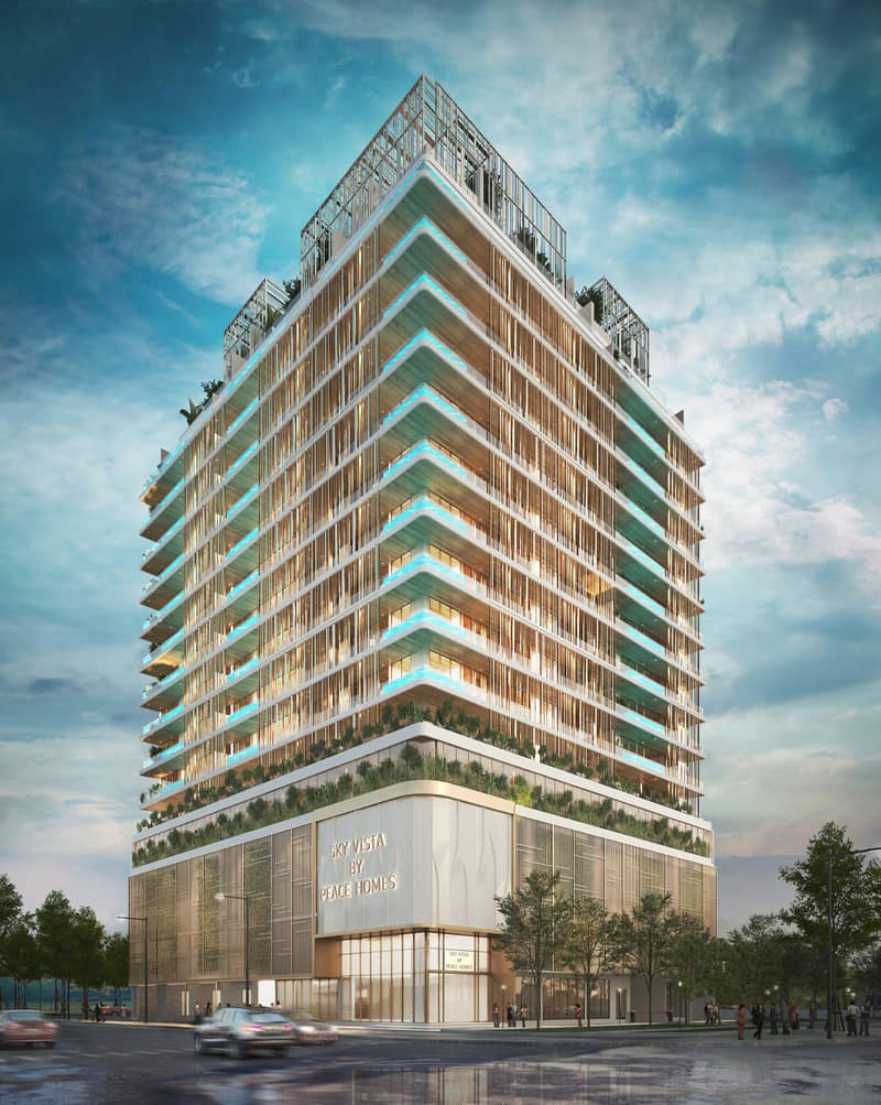11 новых квартир в ЖК Sky Vista в Jumeirah Village Circle — фото 2