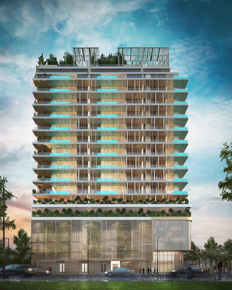 11 new flats in residential complex Sky Vista in Jumeirah Village Circle (JVC) — photo 2