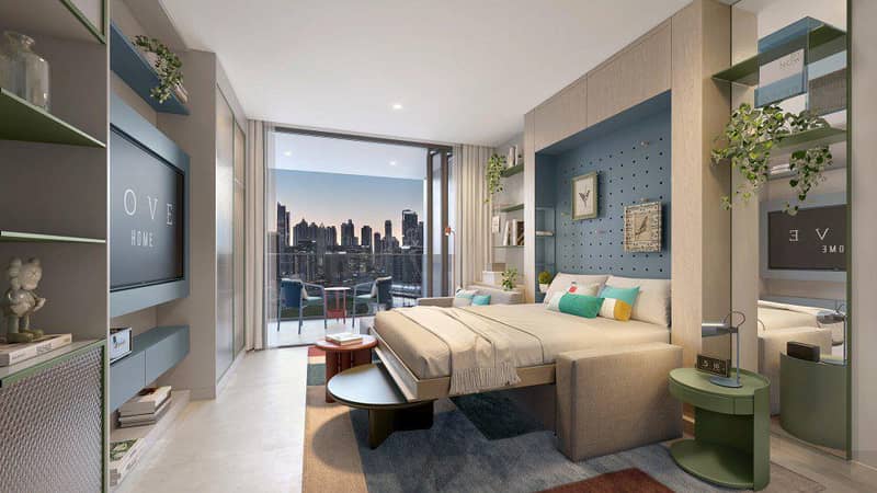 New complex of furnished apartments Rove Home Marasi Drive with swimming pools and a co-working area in the heart of Business Bay, Dubai, UAE — photo 5