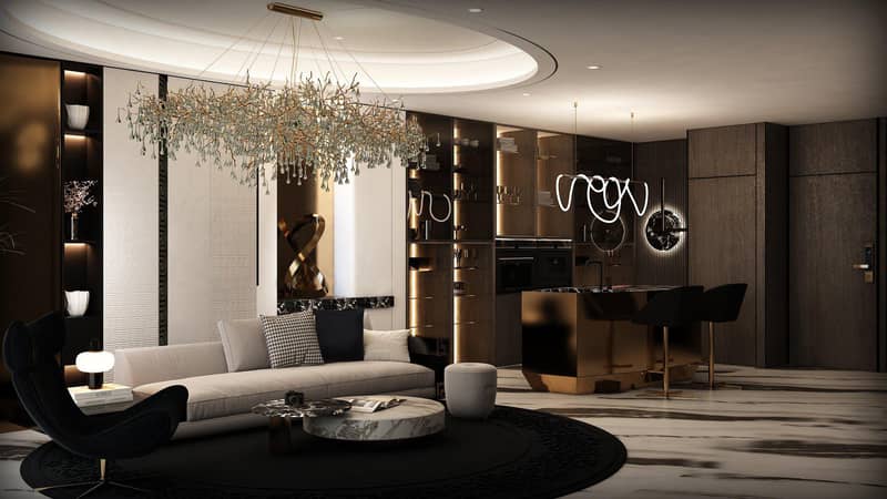 Новый комплекс обслуживаемых апартаментов Sky Suites с бассейнами, спа и рестораном, JVC, Дубай, ОАЭ — фото 15