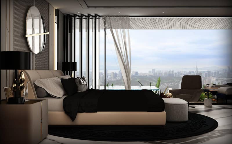 Новый комплекс обслуживаемых апартаментов Sky Suites с бассейнами, спа и рестораном, JVC, Дубай, ОАЭ — фото 18