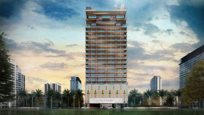 Новая резиденция Sky Living с бассейном и тренажерным залом, JVC, Дубай, ОАЭ — фото 7