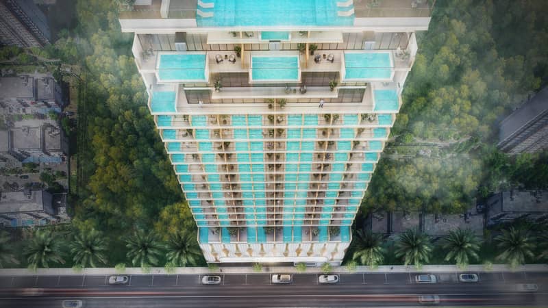 Новая резиденция Sky Living с бассейном и тренажерным залом, JVC, Дубай, ОАЭ — фото 2